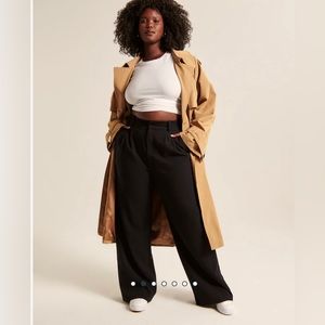 Abercrombie Tailored Wide Leg Pants